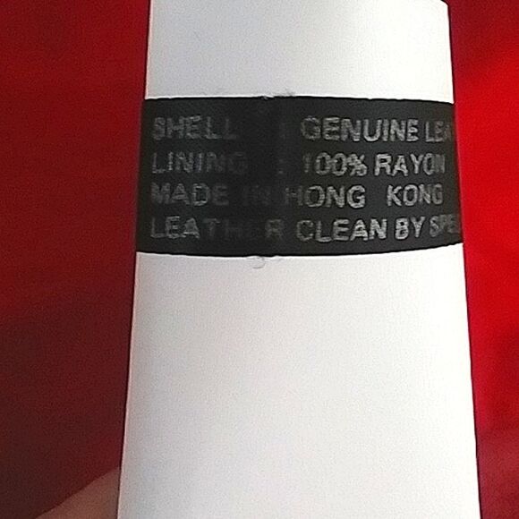 Michael Hoban North Beach Leather Red Motorcycle Jacket Vintage 80s 90s - Picture 15 of 16